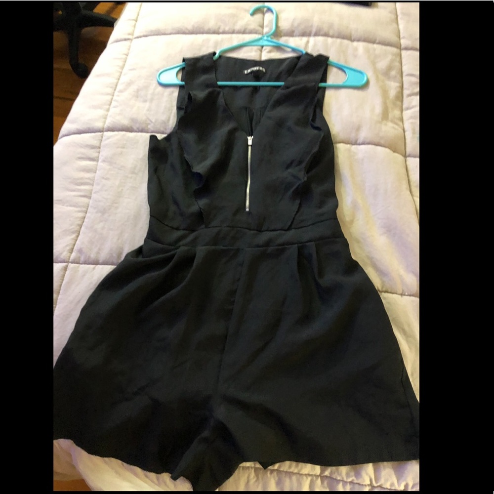 Express Black Romper